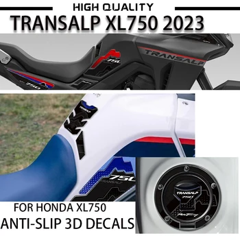 2023 Transalp XL750 Аксесоари Тампон за резервоара Стикер с Резервоар за мотоциклет Honda XL750 2023 Защита от боя-мини 3D Стикери