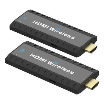Безжичен приемник предавател, съвместим с HDMI, безжичен удължител, адаптер от предавателя, безжичен проектор екран