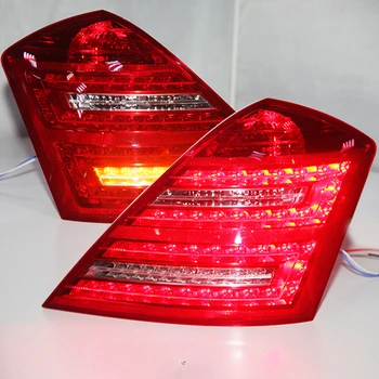 За W221 S300 S350 S450 S500 S600 задна светлина 2006-09 година Червено бяло тип DB