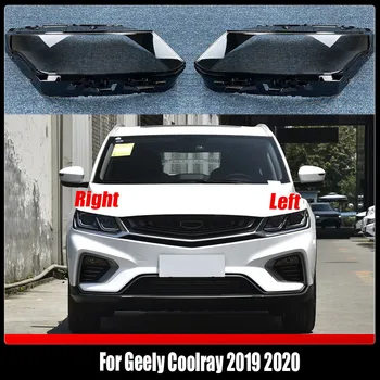 Автомобилни аксесоари Корпус фарове, Капак на обектива светлини лампа Прозрачен плексиглас за Geely Coolray 2019 2020