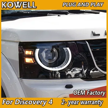 Автоаксесоари за главата светлина Land Rover Discovery 4 2010-2017 фарове Discovery 4 DRL указател на завоя Обектива на проектора светлини