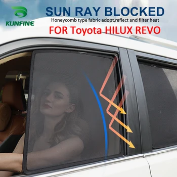 4 бр./компл. Или 2 бр./компл. Магнитни Слънчеви очила за Странично Прозореца на Колата на Окото Шторка За Toyota HILUX REVO