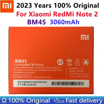 2023 НОВ 100% Оригинална Батерия BM45 За Телефон Xiaomi RedMi Note 2 Bateria 