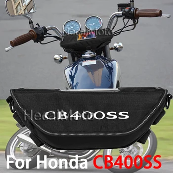 За Хонда CB400 SS Промяна CB400SS Обичай аксесоар за мотоциклет Водоустойчив И Пылезащитная Чанта за съхранение на волана навигационна чанта