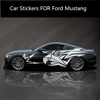 Нови автомобилни стикери по поръчка за Ford Mustang, външно покритие на каросерията, на стикер на спортен автомобил