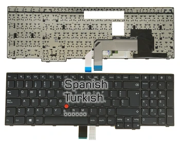 Испано-Турска Клавиатура за Lenovo Thinkpad 00HN040 00HN077 00HN003 00HN084 00HN047 00HN010 00HN028 00HN102 00HN065 Черен