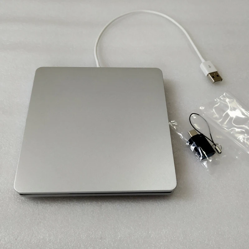 Цената на новия драйвер за Инсталиране на Диск за четене -Rw, Dvd Rw Външен Диск USB 2.0 Оптично устройство За лаптоп и Настолен компютър
