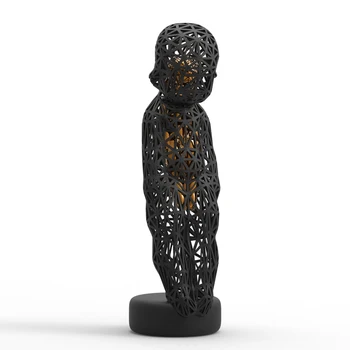 Фотополимерная смола 3D изработка на статуи по поръчка 3D Художествена скулптура къща Декор с Модерни 3D печатни статуи
