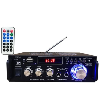 BT-298A 600 W домашни усилватели Bluetooth аудио Усилвател Усилвател на озвучителна система за домашно кино 220 В ЕС щепсел