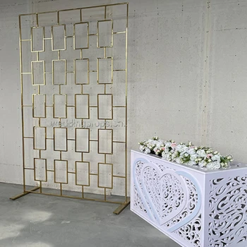 Нов стил, бяла роза, сватбена декорация от стена, копринени цветя стенен панел, фон, арка с въздушно топка, поставка за сцена AB0881