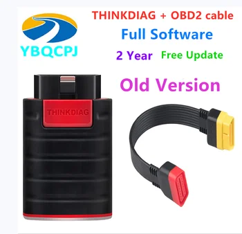 THINKCAR 2-часово Безплатен софтуер Thinkdiag Старата версия Полносистемный инструмент за диагностика OBD2-Мощен, отколкото за AP200 Easydiag