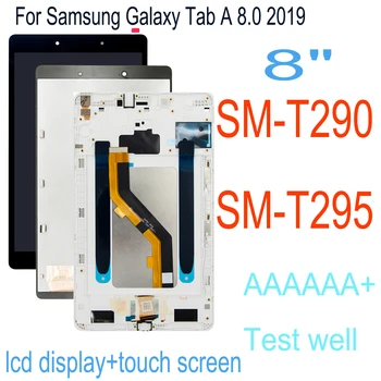 Оригинален 8-инчов LCD дисплей T290 за Samsung Galaxy Tab A 8,0 2019 SM-T290 SM-T295 T290 T295 LCD дисплей с Сензорен екран Дигитайзер в събирането на