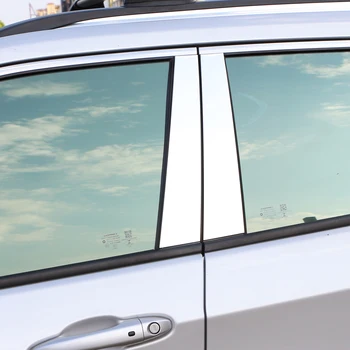 Покриване на Перваза на прозореца, за Jeep Compass 2017 2018 2019 Тапицерия на Колана на Перваза на прозореца на Колата от Неръждаема Стомана, Формоване за Прозорци, Украса на Автомобил, Стайлинг