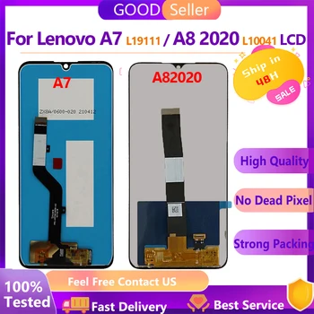 LCD дисплей За Lenovo A7 Сензорен Дисплей Дигитайзер В Събирането На Lenovo A7 L19111 Смяна на LCD дисплей Lenovo A8 2020 L10041