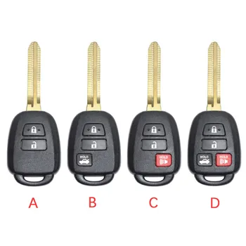 CN007236 Дистанционно Кола Ключодържател за Toyota CHR VITZ YARIS Camry, Corolla AQUA FCC ID ще се инсталира на зми B51TE B71TH 314,3 Mhz 89070-52D70 H чип
