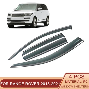 За Land Rover Range Rover L405 2013-2021 Прозореца На Колата Защита От Слънце И Дъжд Очила Щит Подслон Дефлектор Капак Завърши Рамка Стикер