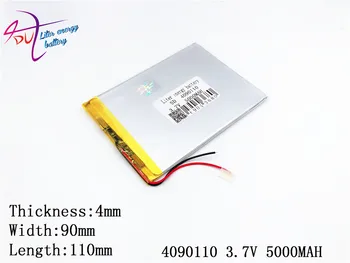 Литровата енергийна батерия Капацитет на батерията tablet PC 4090110 3,7 5000 ма Универсален литиево-йонна батерия за таблет 7 инча 8 инча 9 инча