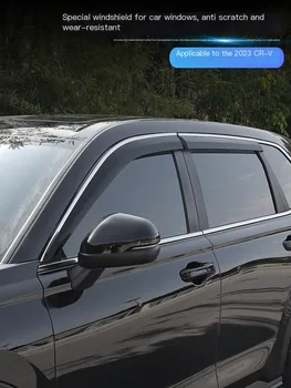 За Honda 2023 CRV Прозореца на Колата Дъждовна Щит Дъждовна Щит Етикети за Вежди Модифицирани Декоративни Аксесоари, Автомобилни Аксесоари