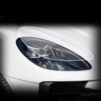 За Porsche Macan 2018-2023 Външна Фаровете на колата Срещу надраскване Защитно фолио от TPU Срещу надраскване Ремонт на филм Аксесоари За ремонт