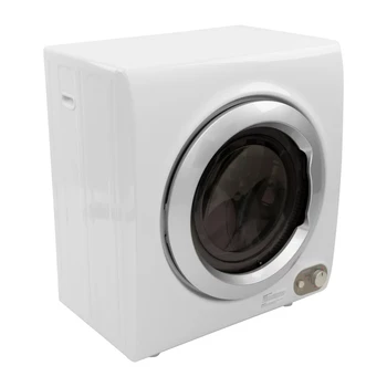 2,6 куб. фута Бяла портативна сушилня с предно зареждане, ултразвукова пречистване, преносими перални машини, за пречистване на цветни контактни лещи за телефон, е