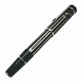 Луксозен училище офис на Томас Ман, роликовая химикалка писалка MB, плавно тази с калъф + ваучер за презареждане на