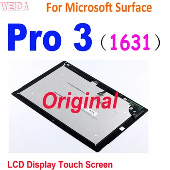 Оригинални LCD дисплей за Microsoft Surface Pro 3 Pro3 1631 LCD TOM12H20 V1.1 LTL120QL01 003 LCD дисплей с сензорен екран Дигитайзер В събирането на