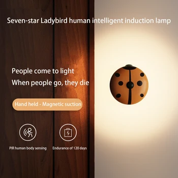Интелигентна зареждане безжичен димиране лека нощ украса на Кухненски шкаф баня стълба за осветление коридор Мини led лампа