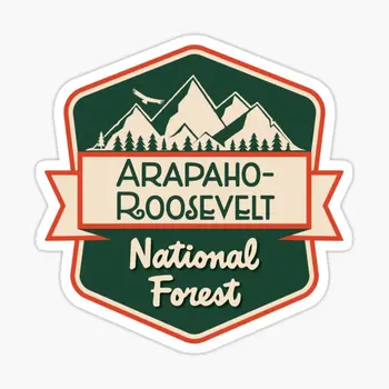 Национален гора Арапахо и Рузвелт, 5 бр., автомобилни стикери за декорация, принт аниме, забавен декор за вашия лаптоп, броня за мотоциклет