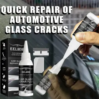 Течност за ремонт на стъкло, комплект за ремонт на пукнатини на предното стъкло, течност за ремонт на автомобилни стъкла, лепило за ремонт на предното стъкло, комплект за ремонт на автомобилни чипове и пукнатини
