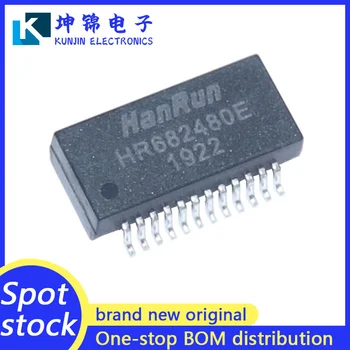HR682480E оригиналната опаковка HanRun СОП-24 мрежов филтър-трансформатор, спецификация на съответния лист