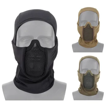 Мотоциклетът балаклава, дишаща армията защитна маска, универсален тактически шапка, военна спортна маска за лов, еърсофт оръжия, CS
