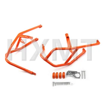 За КТМ 1190 1290 Adventure R За 2013 2014 2015 2016 2017 Orange Горната Защита на Бронята на Двигателя, Защита От Развалина, Стоманена Рамка, Защита на