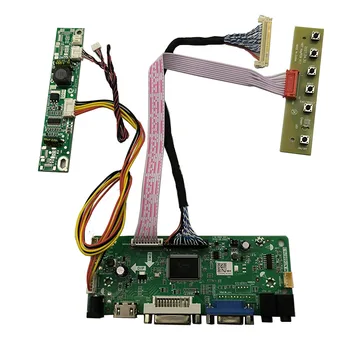 Нов M. NT68676 Такса за управление на Монитор, Комплект за LM215WF3 (SL) (K1) LM215WF3-SLK1 HDMI + DVI + VGA LCD led екран Шофьор на такси контролер