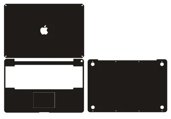 1x Горна Част + 1x Поставка за ръце + 1x Долната Част на Предварително разположени Стикери За Apple Macbook Pro 17 MC226 MD311 MC024 MC725 A1297