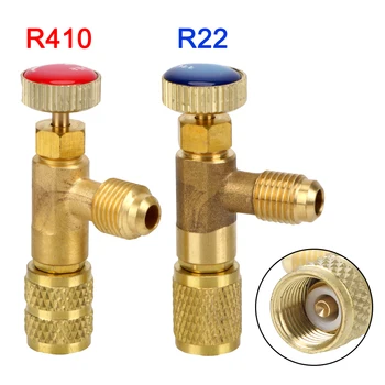 R410 Предпазен Адаптер на хладилния агент за кондициониране на въздуха 2 елемента 1/4 