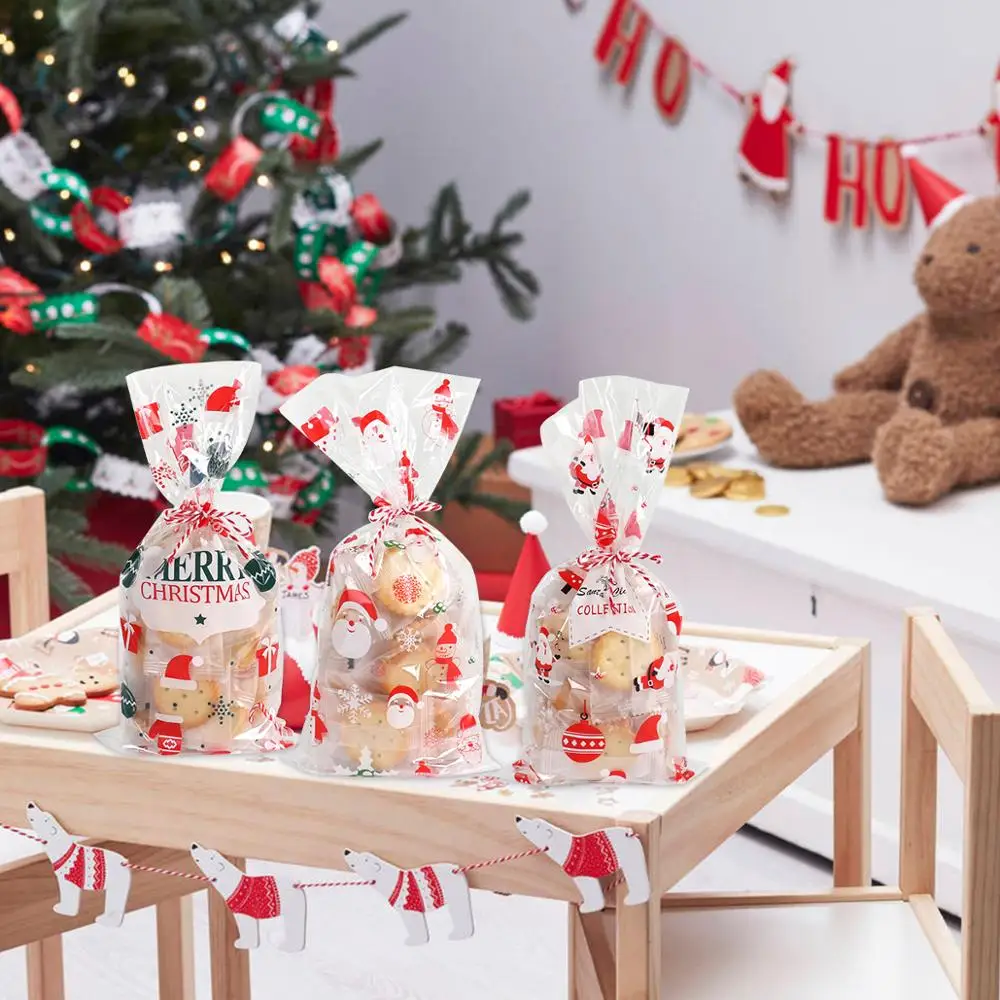 FENGRISE Коледен Пакет За Бонбони Забавни Коледни Декорации За Дома 2023 Коледна Украса, Коледни Подаръци Навидад честита Нова Година 2024