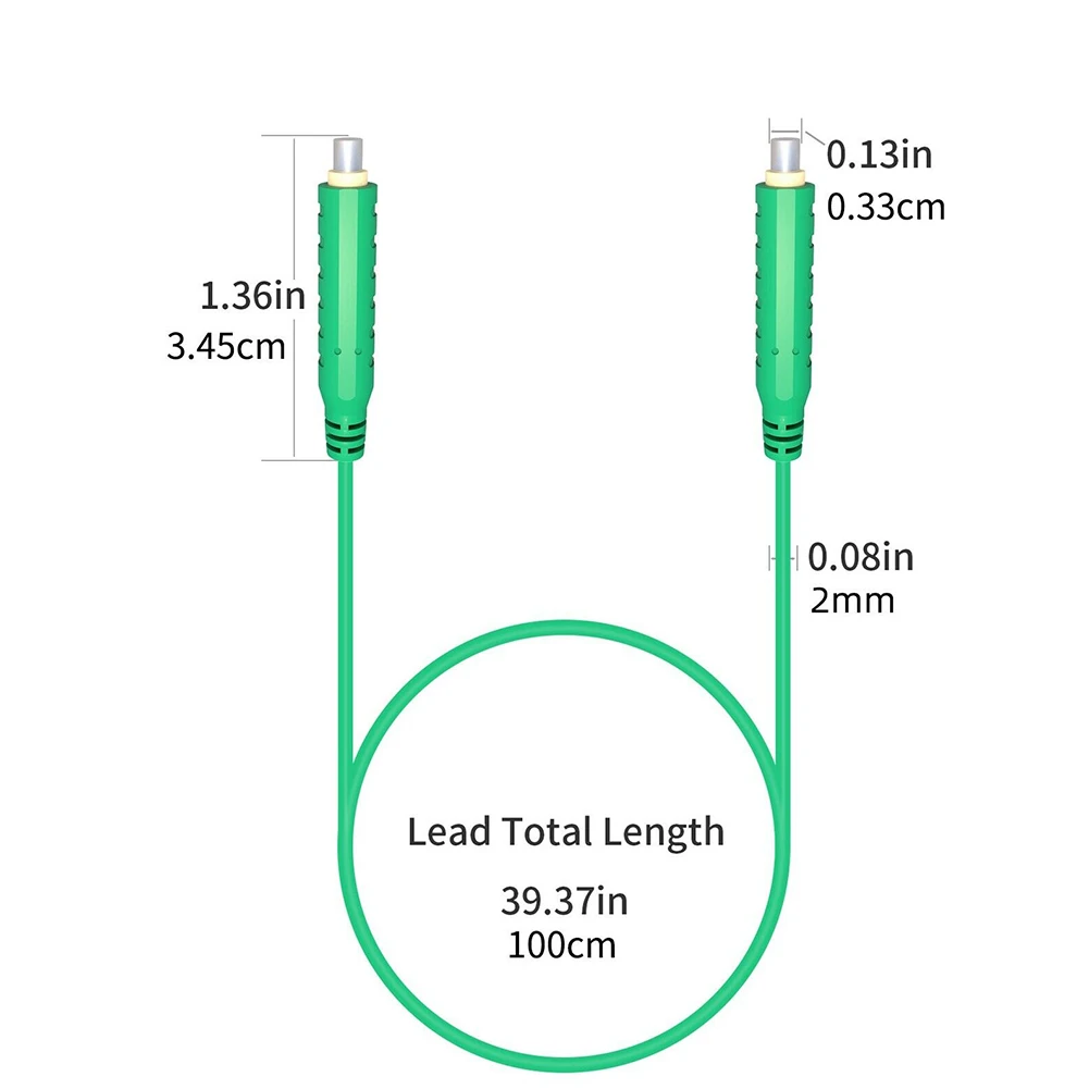 6 бр. магнитни тестови кабели силиконови меки тестване на кабели 30 В 5A ac 3,3 фута напрежение конектори кабели кабели 